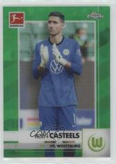Koen Casteels [Green Refractor] #96 Soccer Cards 2020 Topps Chrome Bundesliga Prices