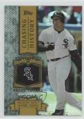 Frank Thomas #CH-25 Baseball Cards 2013 Topps Chasing History Prices