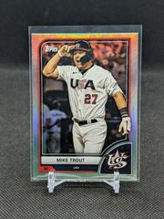 Mike Trout Baseball Cards 2023 Topps World Classic Prices