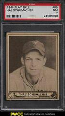 Hal Schumacher #85 Baseball Cards 1940 Play Ball Prices