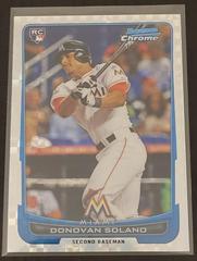 Donovan Solano [Xfractor] #148 Baseball Cards 2012 Bowman Chrome Prices