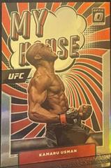 Kamaru Usman #6 Ufc Cards 2022 Panini Donruss Optic UFC My House Prices