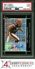 Joe Thomas [Black Xfractor Autograph] #144 Football Cards 2007 Topps Finest Prices