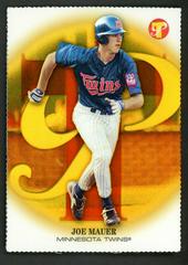 Joe Mauer [Gold Refractor] #153 Baseball Cards 2002 Topps Pristine Prices