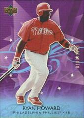 Ryan Howard #52 Baseball Cards 2006 Upper Deck Future Stars Prices