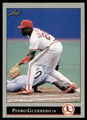 Pedro Guerrero Baseball Cards 1992 Leaf Prices
