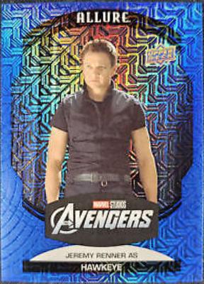 Jeremy Renner as Hawkeye [Blue Line] #14 Marvel 2022 Allure