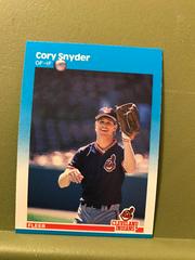 Cory Snyder Baseball Cards 1987 Fleer Prices