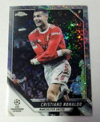 Cristiano Ronaldo [Silver Mini Diamond Refractor] Soccer Cards 2021 Topps Chrome UEFA Champions League Prices