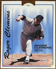 Roger Clemens #5 Baseball Cards 1993 Kraft Singles Superstars Prices