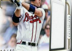 Chipper Jones Baseball Cards 2023 Topps Definitive Jumbo Relic Collection Prices
