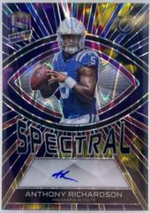 Anthony Richardson [Hyper] #1 Football Cards 2023 Panini Spectra Spectral Signature Prices