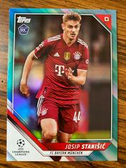 Josip Stanisic [Aqua] #3 Soccer Cards 2021 Topps UEFA Champions League Prices