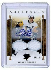 Sidney Crosby [Material Autograph Gold] Hockey Cards 2022 Upper Deck Artifacts Prices