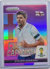 Steven Gerrard [Purple Prizm] #27 Soccer Cards 2014 Panini Prizm World Cup Captains Prices