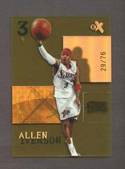 Allen Iverson [Future] #27 Basketball Cards 2003 Fleer E-X Prices