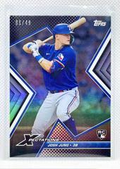 Josh Jung [Iridescent] Baseball Cards 2023 Topps Xpectations Prices
