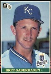 Bret Saberhagen #222 Baseball Cards 1985 Donruss Prices