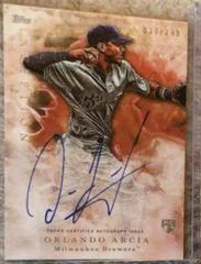 Orlando Arcia [Autograph] #102 Baseball Cards 2017 Topps Inception Prices
