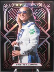 Brittney Zamora [Pink] #29 Racing Cards 2022 Panini Chronicles Nascar Obsidian Prices
