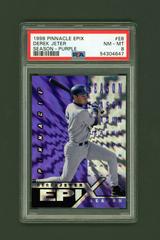 Derek Jeter [Season Purple] #E8 Baseball Cards 1998 Pinnacle Epix Prices