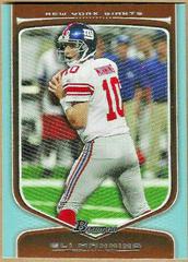 Eli Manning #3 Football Cards 2009 Bowman Draft Prices