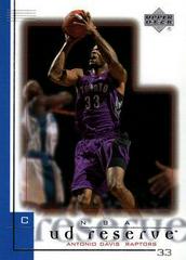 Antonio Davis Basketball Cards 2000 Upper Deck Reserve Prices
