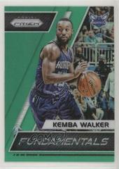 Kemba Walker [Green Prizm] #30 Basketball Cards 2017 Panini Prizm Fundamentals Prices
