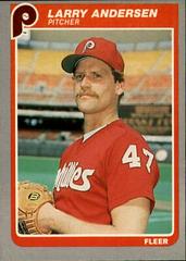 Larry Andersen #244 Baseball Cards 1985 Fleer Prices
