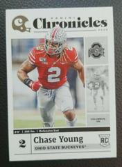 Chase Young #3 Football Cards 2020 Panini Chronicles Draft Picks Prices