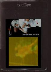 Dan Marino [Gold] Football Cards 1996 Pinnacle Laser View Prices