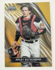 Adley Rutschman [Gold Refractor] #4 Baseball Cards 2024 Topps Chrome Black Prices