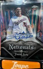 Juan Soto Baseball Cards 2022 Topps Chrome Pinstriped Autographs Prices