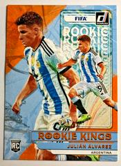 Julian Alvarez [Orange] Soccer Cards 2022 Panini Donruss Rookie Kings Prices