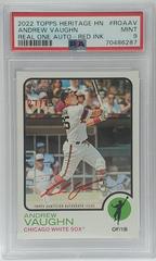 Andrew Vaughn [Special Edition Red Ink] #ROA-AV Baseball Cards 2022 Topps Heritage Real One Autographs Prices