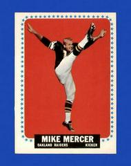 Mike Mercer Football Cards 1964 Topps Prices