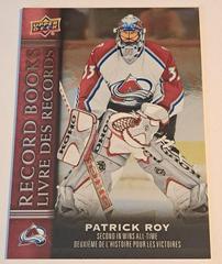 Patrick Roy Hockey Cards 2023 Upper Deck Tim Hortons Legends Record Books Prices