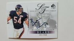 Brian Urlacher #BU Football Cards 2003 SP Authentic Sign of the Times Prices