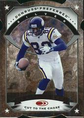 Cris Carter [Cut to the Chase] Football Cards 1997 Panini Donruss Preferred Prices
