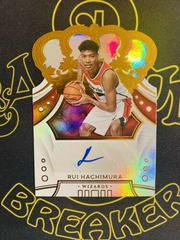 Rui Hachimura [Red] #CR-RHM Basketball Cards 2019 Panini Crown Royale Rookie Autographs Prices