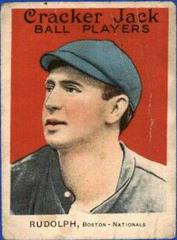 Dick Rudolph #154 Baseball Cards 1915 Cracker Jack Prices