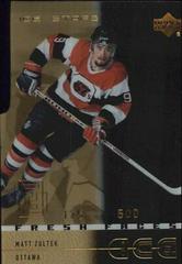 Matt Zultek [Stars] #44 Hockey Cards 2000 Upper Deck Ice Prices