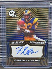 Flipper Anderson [Blue] #INV-FLA Football Cards 2021 Panini Chronicles Invincible Autographs Prices