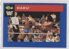 Haku Wrestling Cards 1991 Classic WWF Prices
