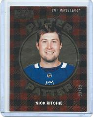 Nick Ritchie [Gold] #PP-14 Hockey Cards 2021 Skybox Metal Universe Pitter Patter Prices