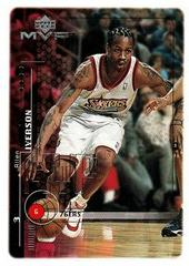 Allen Iverson #118 Basketball Cards 1999 Upper Deck MVP Prices