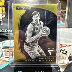Dirk Nowitzki [Gold] #76 Basketball Cards 2022 Panini Flux Titan Prices