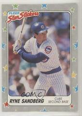 Ryne Sandberg #80 Baseball Cards 1988 Fleer Star Stickers Prices