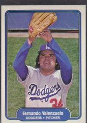 Fernando Valenzuela #27 Baseball Cards 1982 Fleer Prices