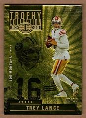 Joe Montana, Trey Lance [Division] #TC-16 Football Cards 2022 Panini Illusions Trophy Collection Prices